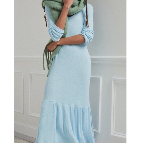 Anthropologie Taylor Flounced Maxi Dress - Picture 2 of 10